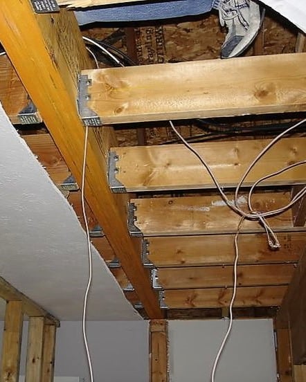 Inline beam with Attic Space