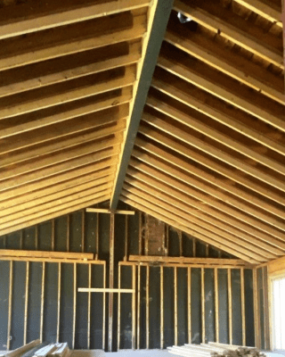 Phase in vaulted ceiling project photo