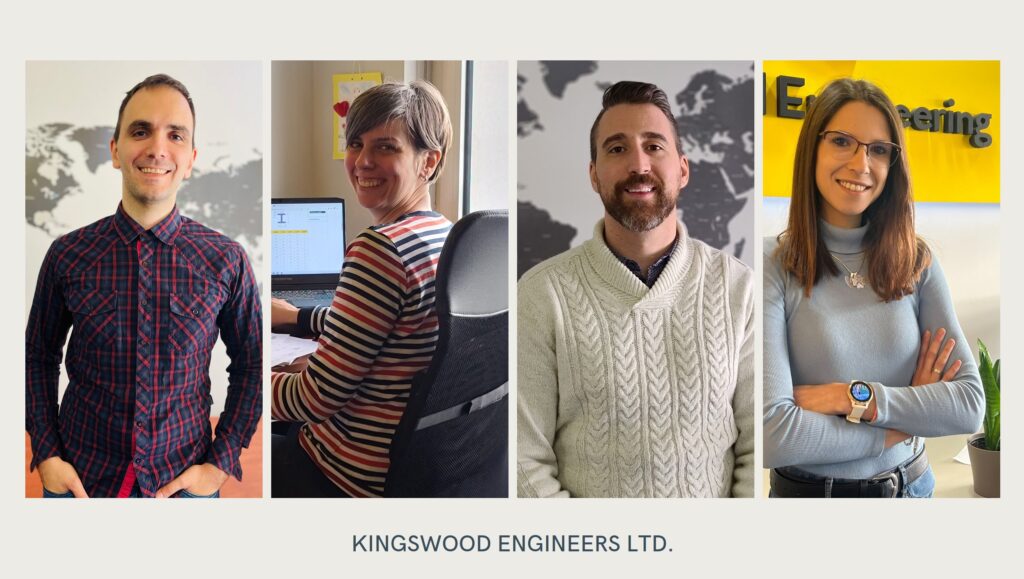 The Kingswood team of architectural designers and structural engineers.